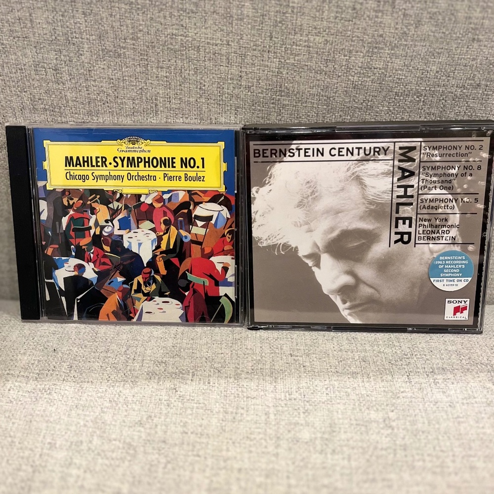 Deutsche Grammophon Gustav Mahler Symphonies Collection 3 CDs
